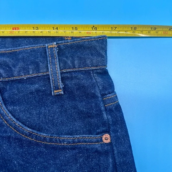 Vintage Levis Men's 34x30 517 Orange Tab Denim Jeans - USA Made - Picture 8 of 10